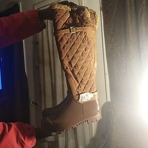 Forever style tan boots